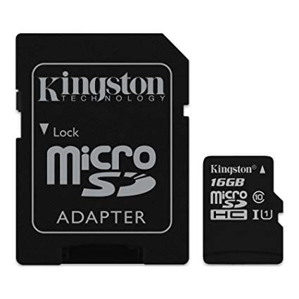 MEMORY CARD KINGSTON 16GB microSDHC/SDXC