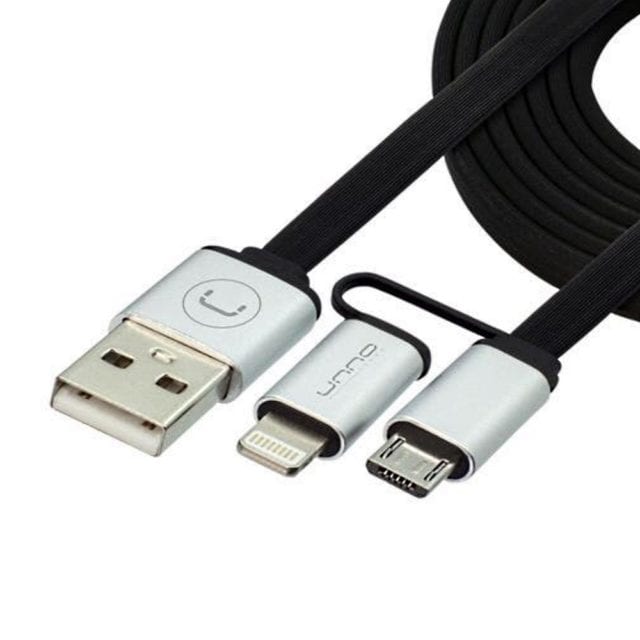 Cable 2 en 1 Lightning y Micro USB | 1 M